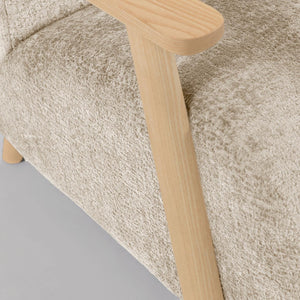 Kave Home Meghan fauteuil beige chenille