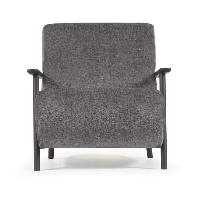 Kave Home Meghan fauteuil grijs chenille - Kave Home Meghan fauteuil grijs chenille