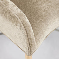 Kave Home Bobly fauteuil beige chenille