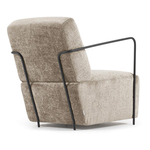 Kave Home Gamer fauteuil beige chenille