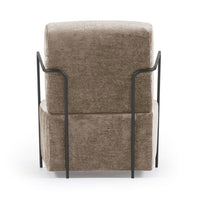 Kave Home Gamer fauteuil beige chenille