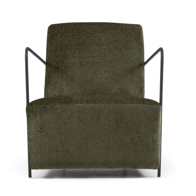 Kave Home Gamer fauteuil groen chenille - Kave Home Gamer fauteuil groen chenille