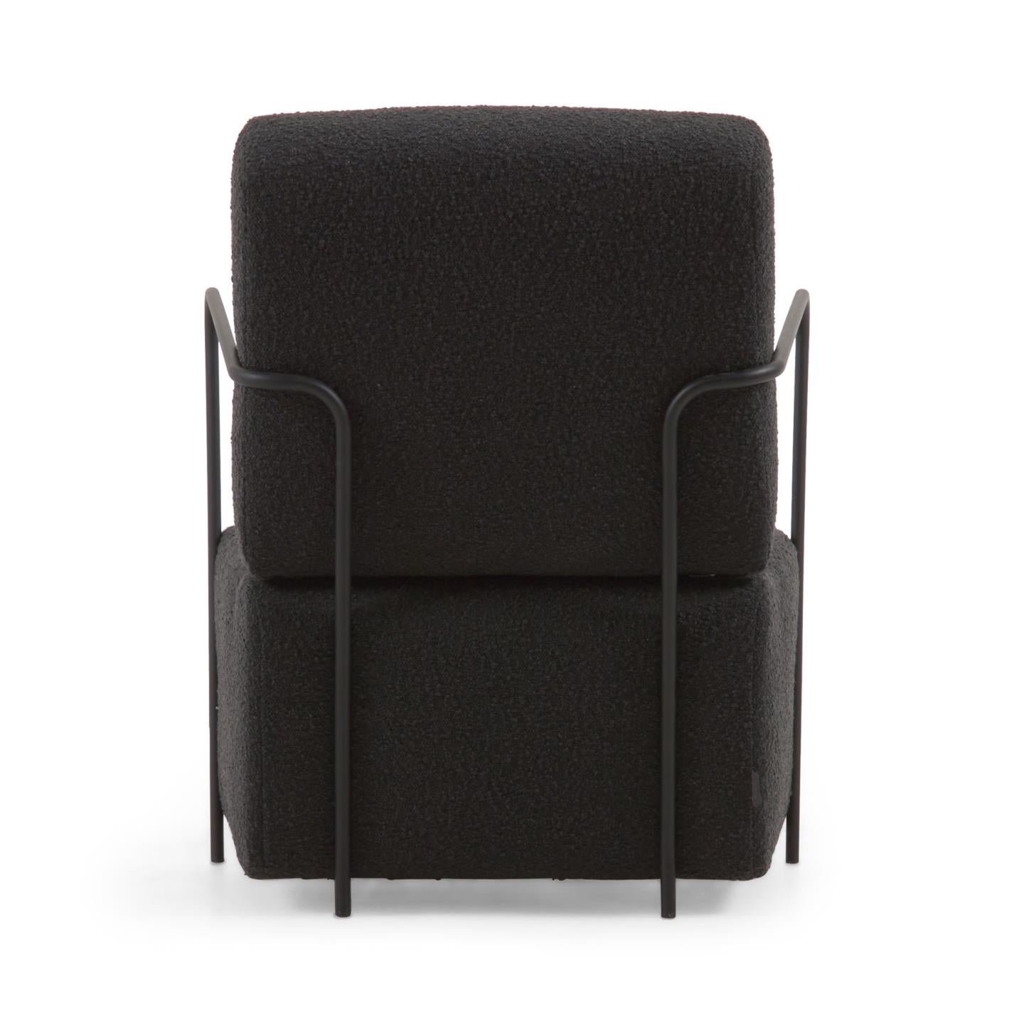 Kave Home Gamer fauteuil zwart