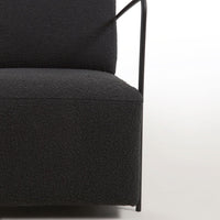 Kave Home Gamer fauteuil zwart
