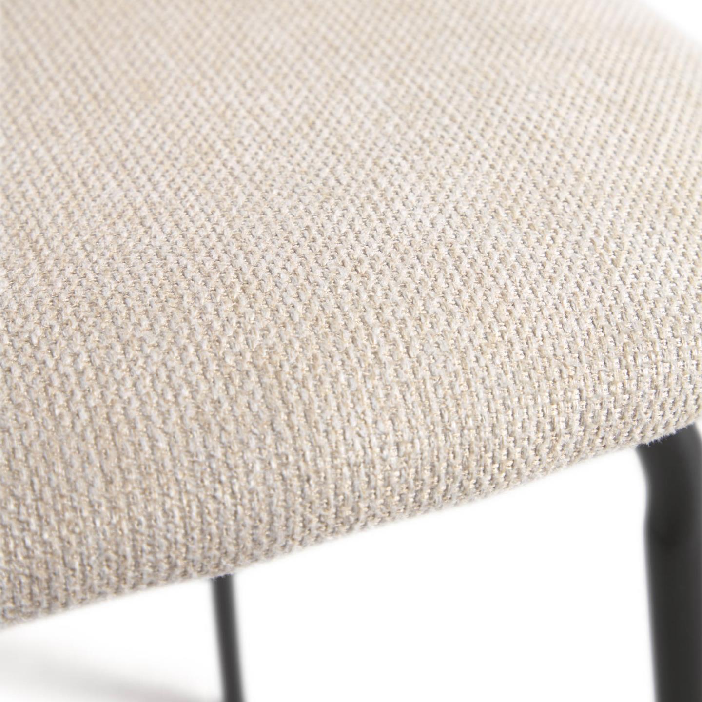 Kave Home Benilda eetkamerstoel beige