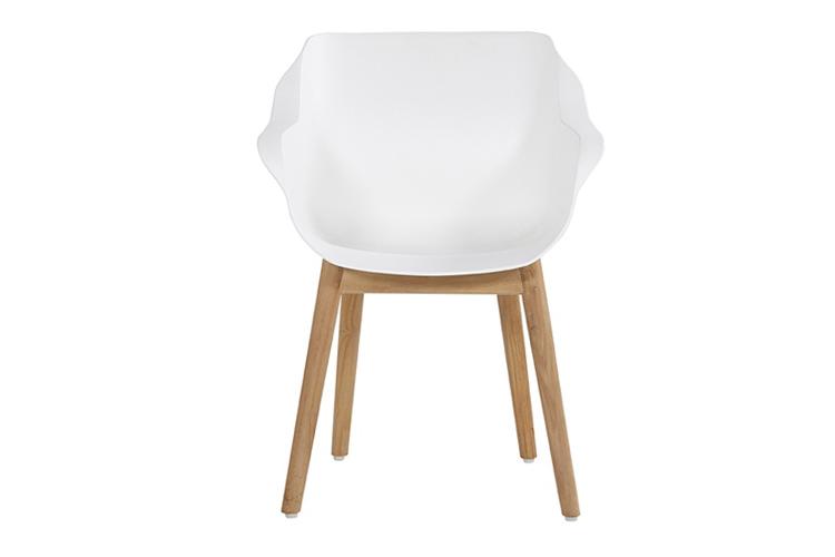 Hartman Sophie Teak tuinstoel Royal white