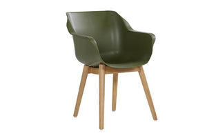 Hartman Sophie Teak tuinstoel Moss green