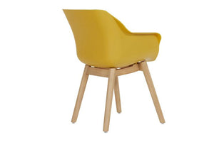 Hartman Sophie Teak tuinstoel Curry yellow