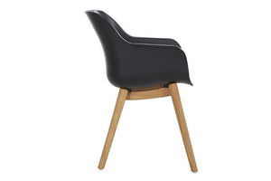 Hartman Sophie Teak tuinstoel Carbon black