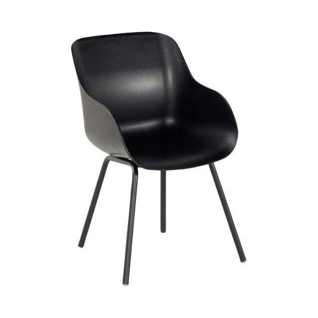 Hartman Sophie Rondo Organic tuinstoel Carbon black