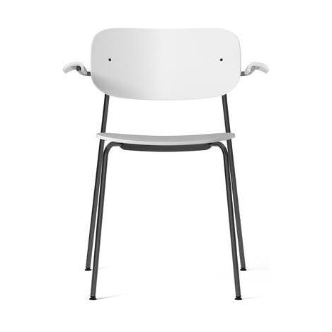 Audo Copenhagen Co Chair Plastic eetkamerstoel met armleuning wit - Audo Copenhagen Co Chair Plastic eetkamerstoel met armleuning wit