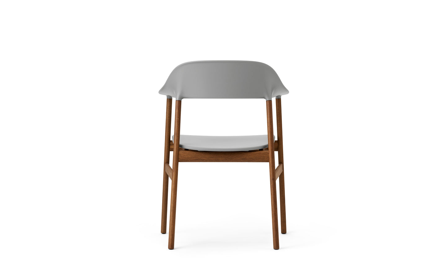 Normann Copenhagen Herit armstoel Grey donker eiken
