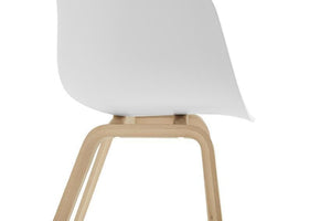 HAY About a Chair AAC 22 eetkamerstoel gelakt waterbasis white