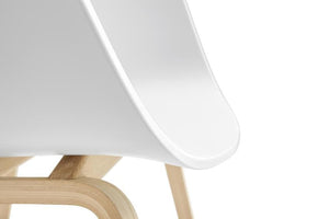 HAY About a Chair AAC 22 eetkamerstoel gelakt waterbasis white
