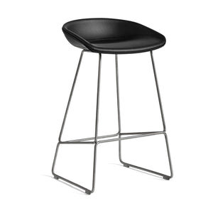 HAY About a Stool AAS 39 barkruk H65 chroom Sierra Black