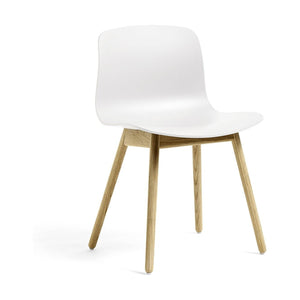 HAY About a Chair AAC 12 eetkamerstoel gelakt waterbasis white