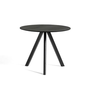 HAY Copenhague CPH20 eettafel Black Oak Black  Ø90