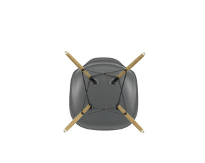 Vitra Eames DSW eetkamerstoel Granite Grey essen