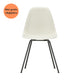 Vitra Eames DSX eetkamerstoel Pebble zwart gepoedercoat