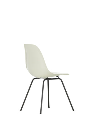 Vitra Eames DSX eetkamerstoel Pebble zwart gepoedercoat