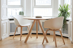 HAY Copenhague CPH20 eettafel Walnut Ø90