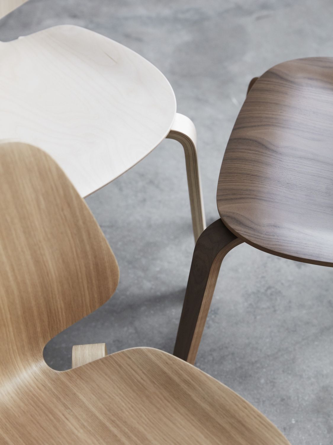 Normann Copenhagen My Chair eetkamerstoel Walnut