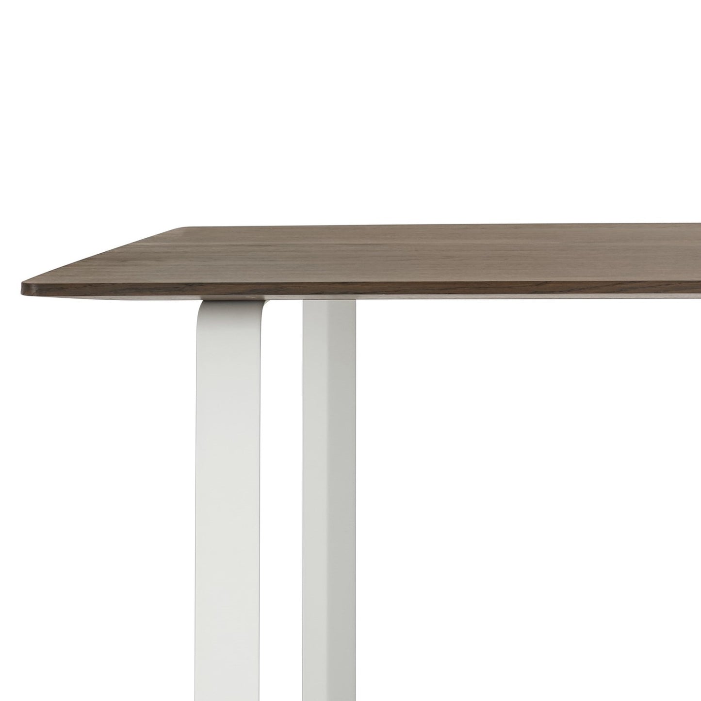 Muuto 70/70 eettafel 170 X 85 cm smoked oak/wit