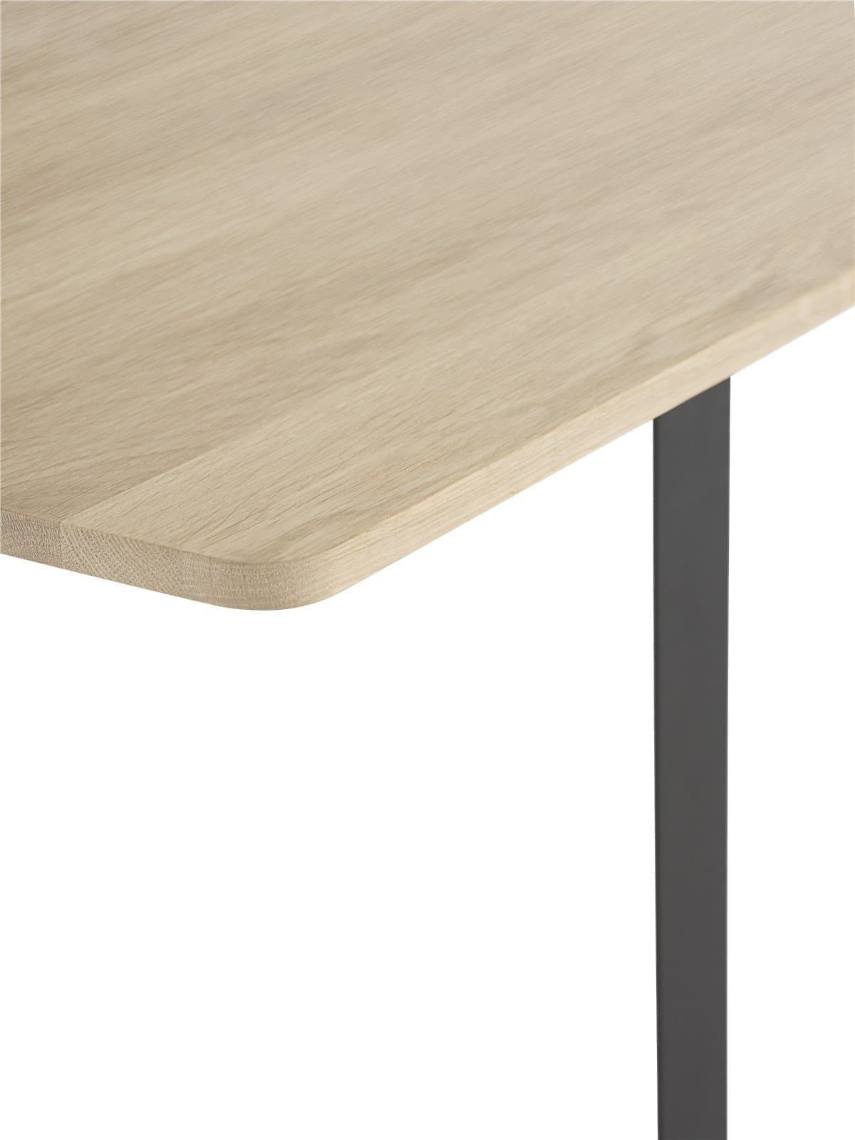 Muuto 70/70 eettafel 225 X 90 cm eiken/zwart