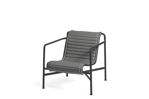 HAY Palissade lounge low kussen anthracite - HAY Palissade lounge low kussen anthracite