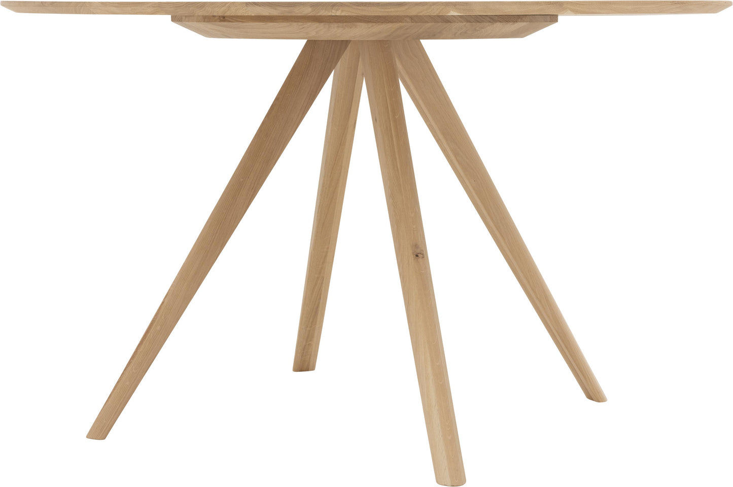 HelloTable Novum 30 eettafel Rond Ø140 cm eiken naturel
