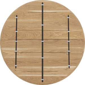 HelloTable Novum 30 eettafel Rond Ø140 cm eiken naturel