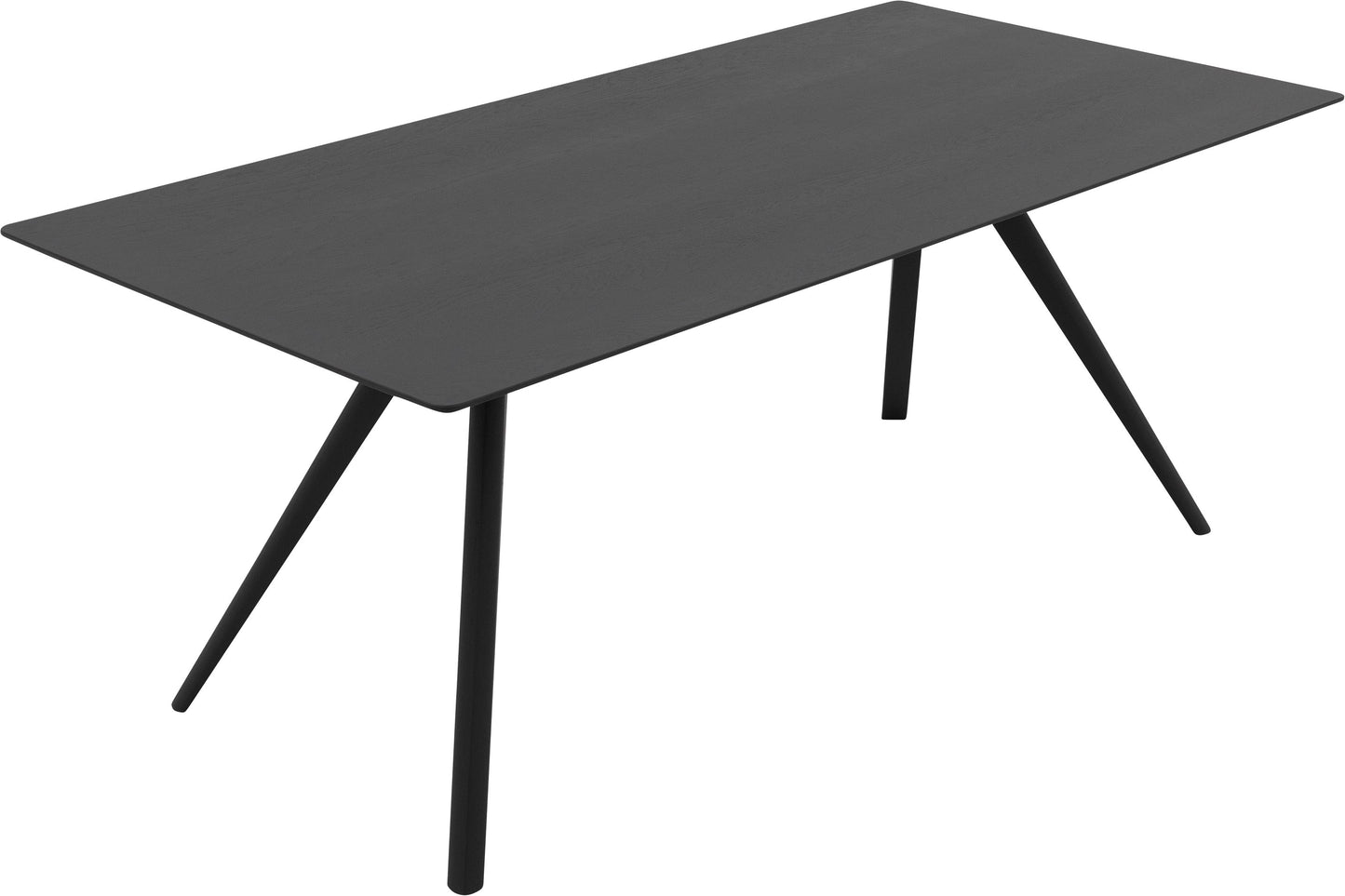 HelloTable Novum 30 eettafel Rechthoekig 260x100 cm eiken zwart