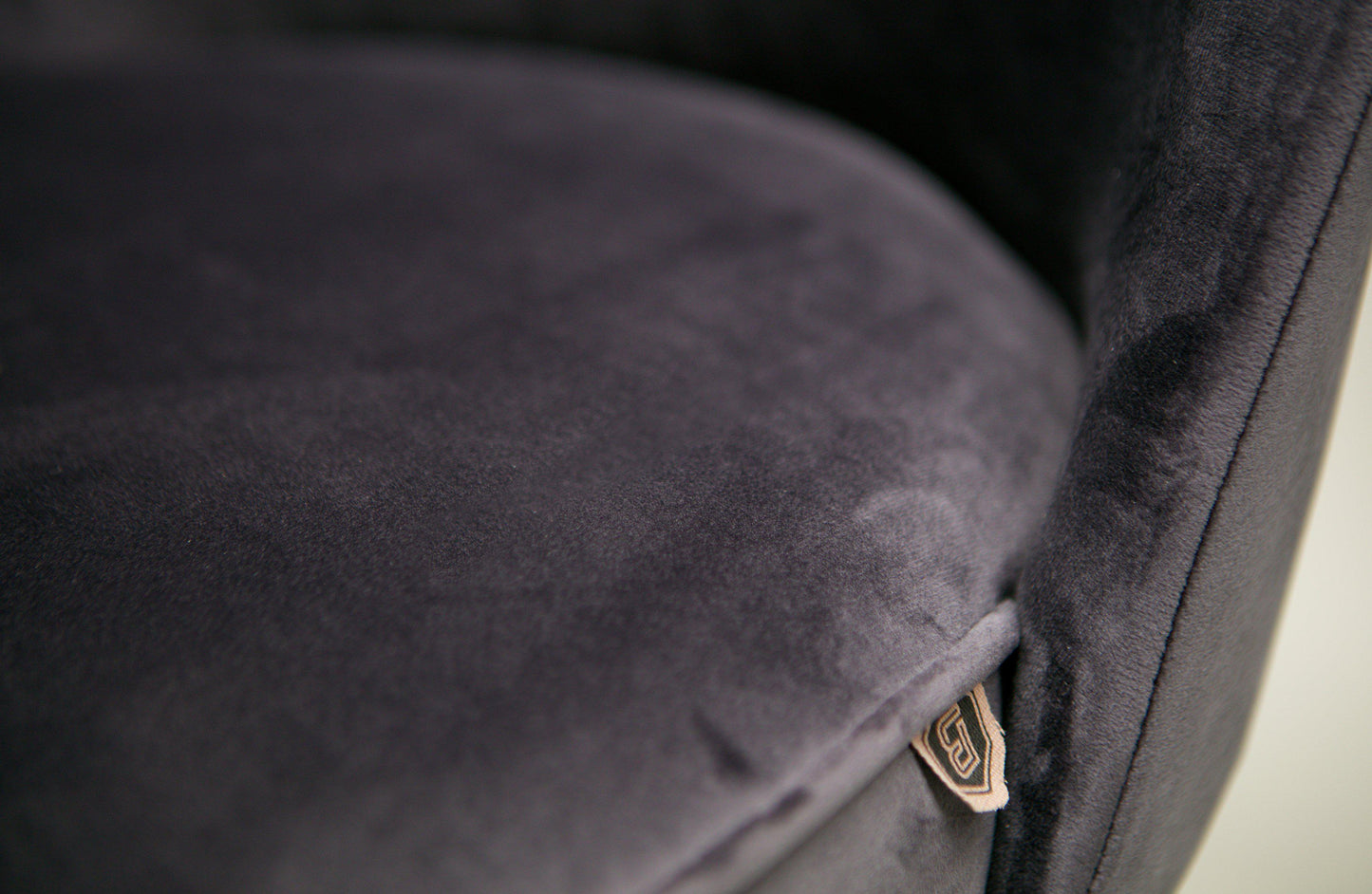 Woood Vogue eetkamerstoel blauw - inkt