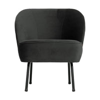 BePureHome Vogue fauteuil zwart
