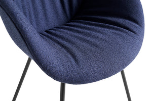 HAY About a Chair AAC 127 Soft eetkamerstoel gestoffeerd grijs