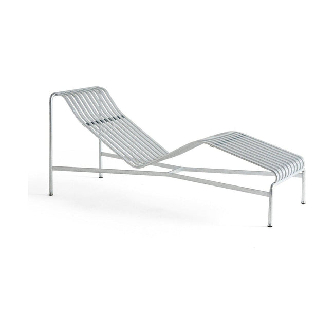 HAY Palissade chaise lounge hot galvanised - HAY Palissade chaise lounge hot galvanised