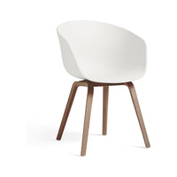 HAY About a Chair AAC 22 eco eetkamerstoel gelakt walnoot white