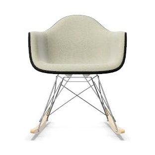 Vitra Eames RAR schommelstoel bekleed Warm Grey - Vitra Eames RAR schommelstoel bekleed Warm Grey