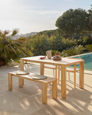 Kave Home Victoire tuinstoel Teak