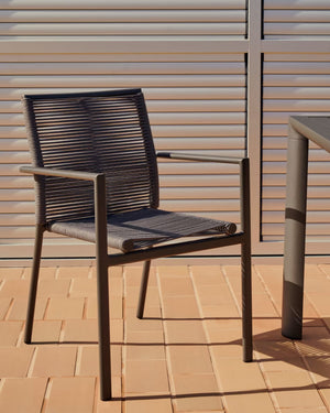 Kave Home Culip tuinstoel Zwart