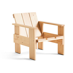 HAY Crate Lounge tuinstoel waterbasis gelakt naturel