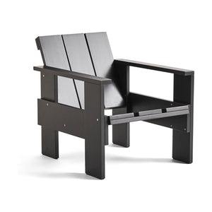 HAY Crate Lounge tuinstoel waterbasis gelakt black