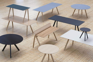 HAY Copenhague CPH 30 tafel L250 gelakt eiken, off white linoleum
