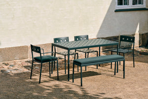 HAY Balcony tuintafel 190x87 cm anthracite