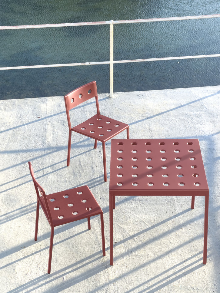 HAY Balcony tuintafel 76x75 cm dark forest