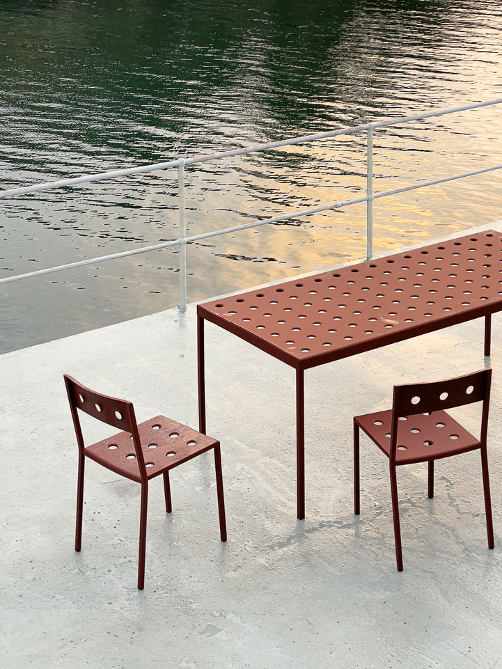 HAY Balcony tuintafel 190x87 cm anthracite