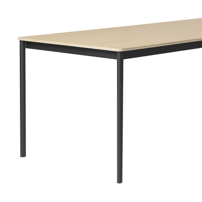 Muuto Base tafel 190x85 eikenhout, zwart - Muuto Base tafel 190x85 eikenhout, zwart