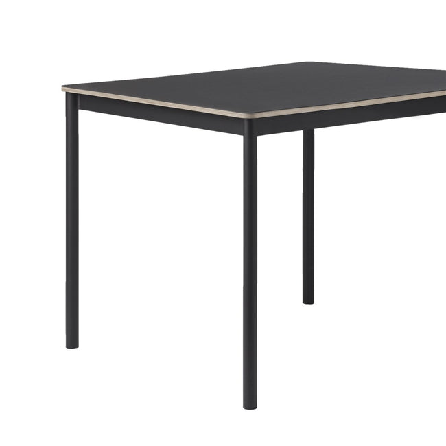 Muuto Base tafel 140x80 zwart - Muuto Base tafel 140x80 zwart