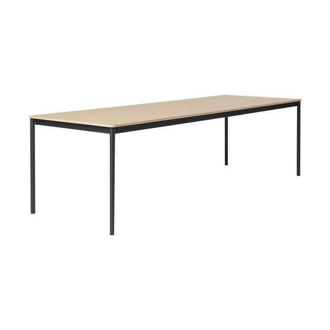 Muuto Base tafel 250x90 eikenhout, zwart - Muuto Base tafel 250x90 eikenhout, zwart