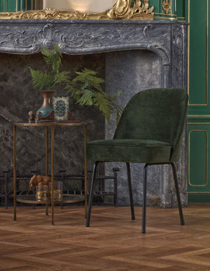 Woood Vogue eetkamerstoel blauw - inkt